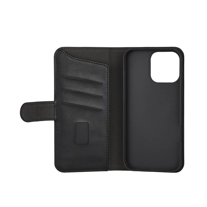 Bild 3, Gear Gear iPhone 16 Pro Max Fodral MagSeries Läder Svart