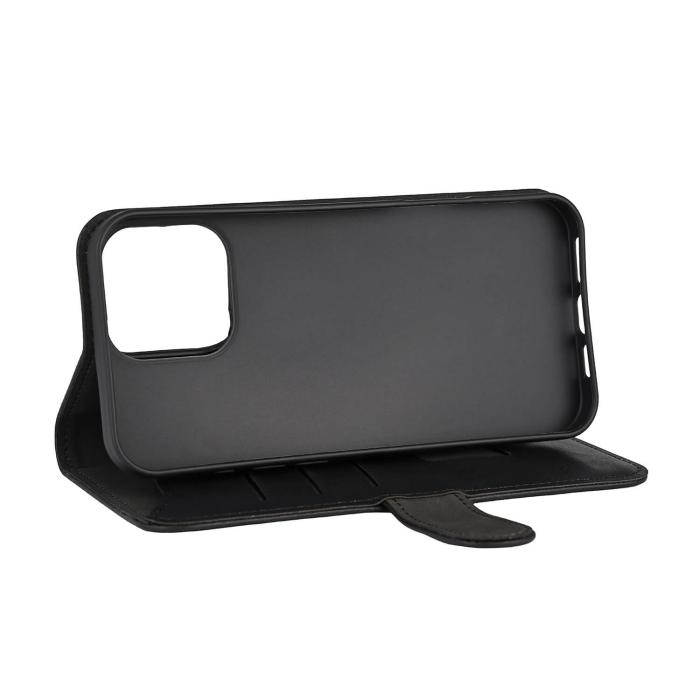 Bild 4, Gear Gear iPhone 16 Pro Max Fodral MagSeries Läder Svart