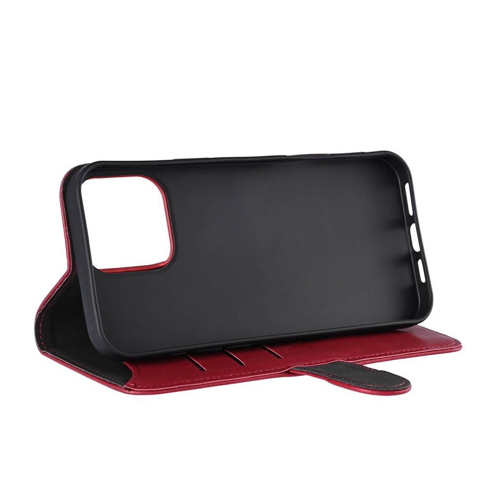 Gear Gear iPhone 16 Pro Max Fodral MagSeries Läder Deep Red