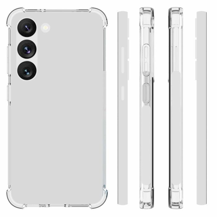 Bild 5,  Samsung Galaxy S23 Plus Skal Shockproof TPU Transparent