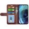  Motorola Moto G71 Fodral Crazy Horse Brun