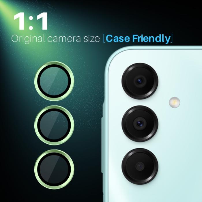 Bild 5, NORTHJO NORTHJO Samsung Galaxy A16 Linsskydd Härdat Glas Grön