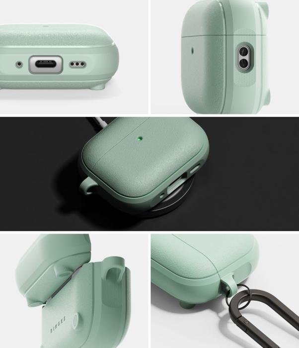 Bild 3, Ringke Ringke AirPods Pro 3 Skal MagSafe Onyx Mint
