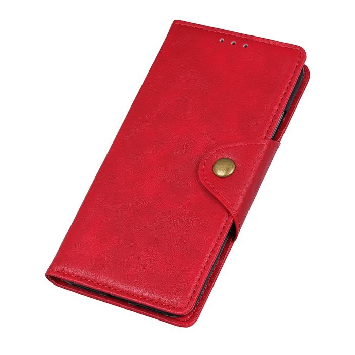 Bild 6,  Samsung Galaxy S22 Plus Fodral Magnetisk Mässing Röd