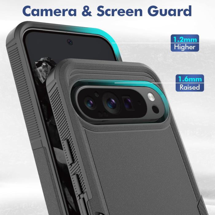 Bild 2,  Google Pixel 9 Pro XL Skal Xtreme Shockproof Hybrid Svart