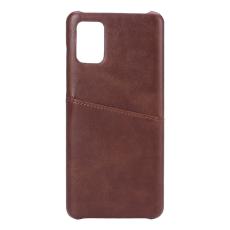 Onsala ONSALA Samsung Galaxy A71 Skal Kortfack Brun