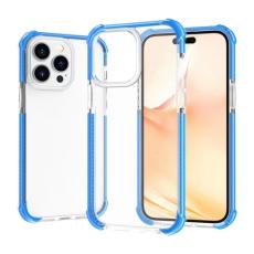  iPhone 14 Pro Max Skal Shockproof Akryl/TPU Transparent/Bl&aring;