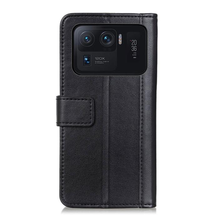 Bild 3,  Xiaomi Mi 11 Ultra - Läder Fodral - Svart
