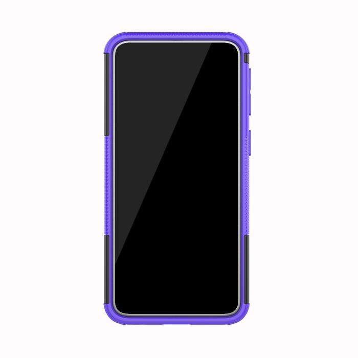 Bild 5,  Samsung Galaxy J6 Plus - Stöttåliga skalet med stöd - Lila