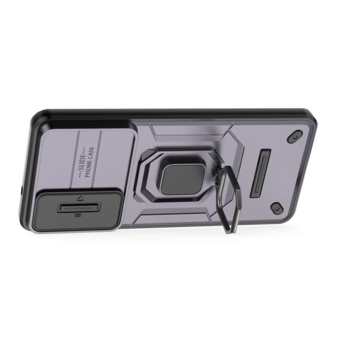 Bild 2,  Samsung Galaxy S25 Edge Skal CamShield Ring Hybrid Lila