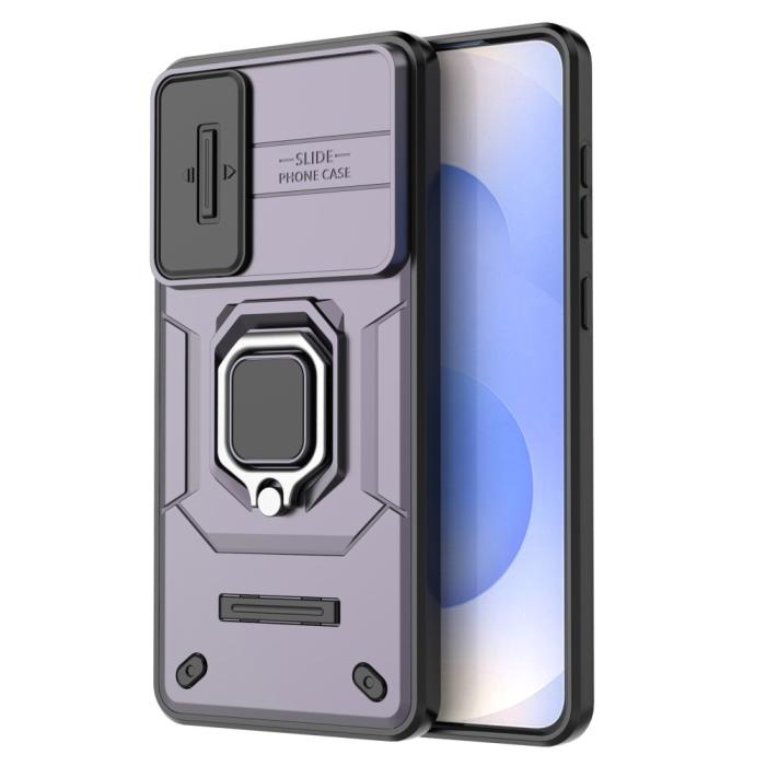 Bild 4,  Samsung Galaxy S25 Edge Skal CamShield Ring Hybrid Lila