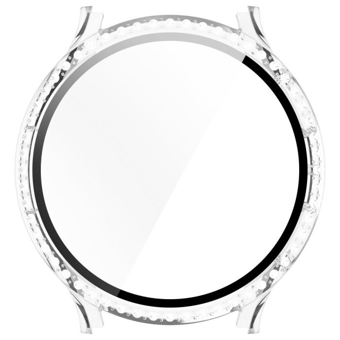 Bild 4,  Galaxy Watch 7 40 mm Skal Med Skärmskydd Strass Transparent