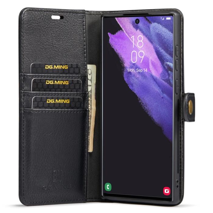 Bild 2, DG.MING DG.MING Galaxy S24 Ultra 2in1 Magnet Fodral / Skal Svart