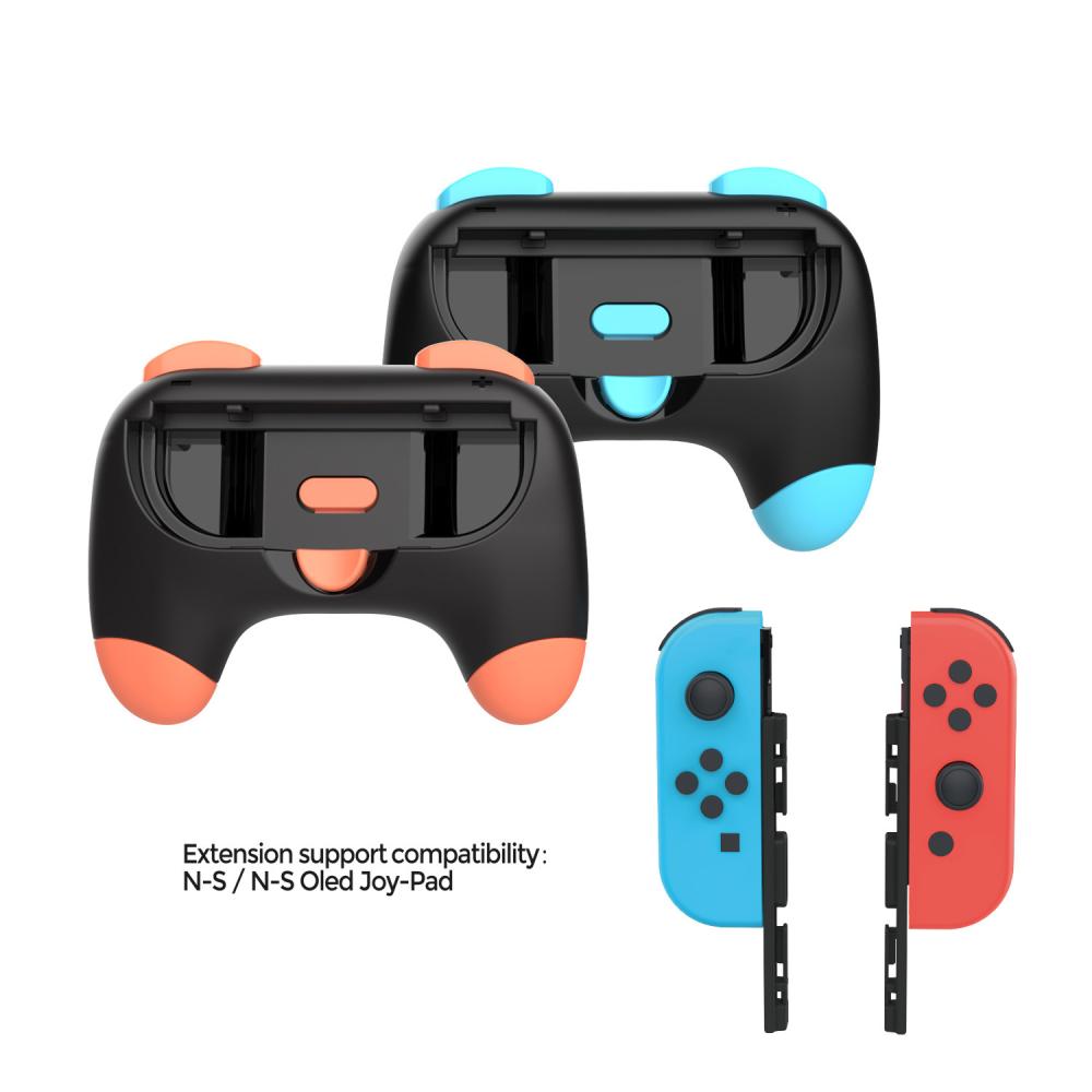 DOBE DOBE Nintendo Switch 2 st Joy-Con Grepp Röd / Blå
