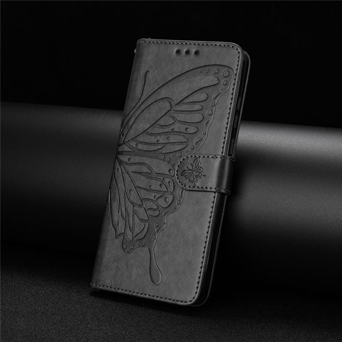 Bild 4,  Xiaomi 15T Fodral Med Fjäril Tryck Svart