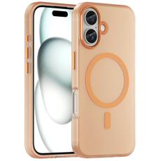  iPhone 16 Skal MagSafe Slim Matt Orange