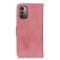 KHAZNEH KHAZNEH Nokia G11 / G21 Fodral Läder Rosa