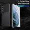  Samsung Galaxy S23 Plus Skal Twill Textur Svart
