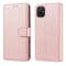  iPhone 11 Fodral Solid Läder Roséguld