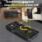  Samsung Galaxy A07 4G Skal CamShield Kickstand Hybrid Svart