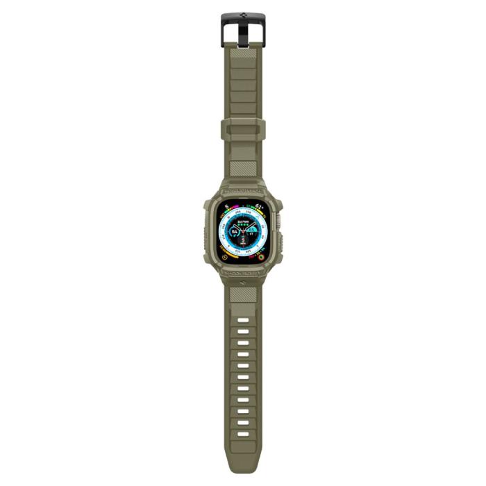 Bild 3, Spigen Spigen Apple Watch Ultra 49 mm Skal/Armband Rugged Armor 'Pro'