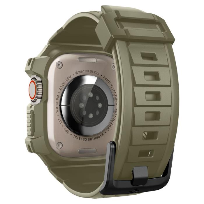 Bild 4, Spigen Spigen Apple Watch Ultra 49 mm Skal/Armband Rugged Armor 'Pro'