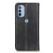 Motorola Moto G31 / G41 Fodral Flip Split Läder Svart