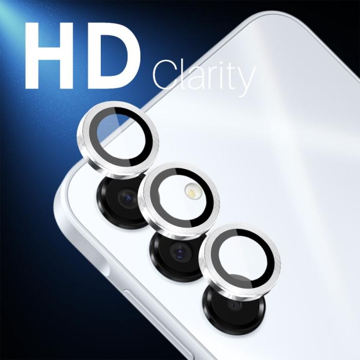 Bild 3, NORTHJO NORTHJO Samsung Galaxy A16 Linsskydd Härdat Glas Silver