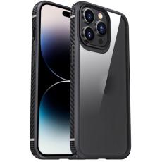 IPAKY IPAKY iPhone 14 Pro Skal Shockproof Hybrid Svart