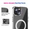  iPhone 15 Plus Skal MagSafe Hybrid Transparent
