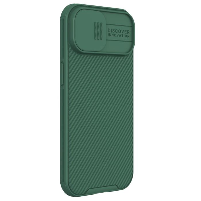 Bild 5, NILLKIN NILLKIN iPhone 15 Plus Skal CamShield Pro Grön