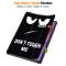  Lenovo Idea Tab Pro Fodral Tri-Fold Dont Touch Me