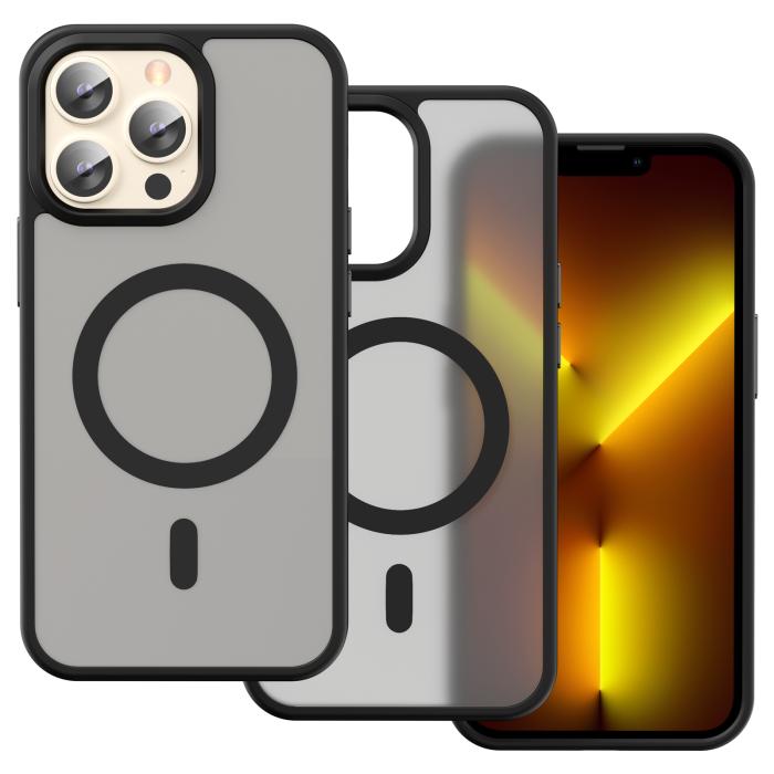 Bild 2, ColorPop ColorPop iPhone 13 Pro Max Skal CH MagSafe Matt Svart