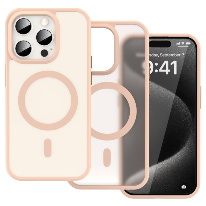 Bild 2, ColorPop ColorPop iPhone 15 Pro Skal CH MagSafe Matt Rosa