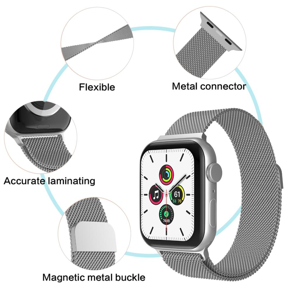 ColorPop ColorPop Milanese Loop Metall Armband Apple Watch 38/40/41/42 mm