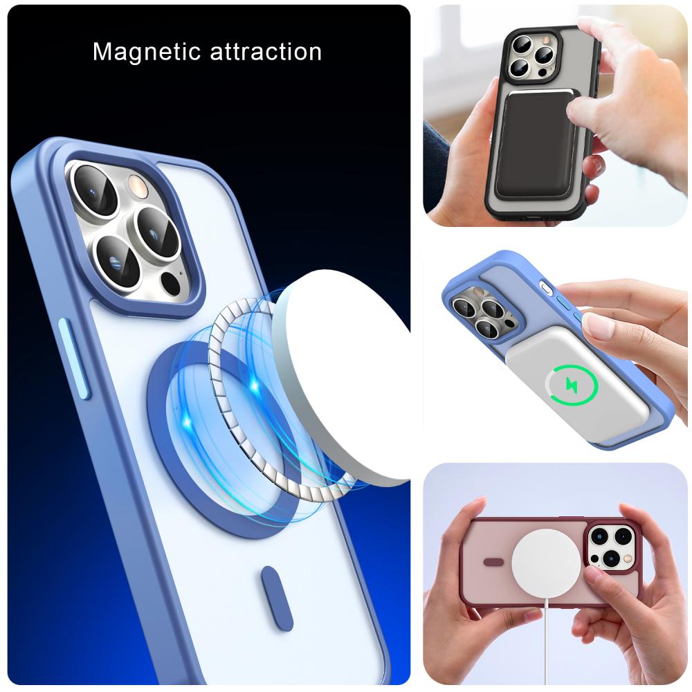 ColorPop ColorPop iPhone 15 Pro Skal CH MagSafe Matt Rosa