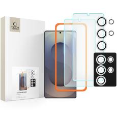 Tech-Protect Tech-Protect Galaxy S25 Ultra 3-PACK Sk&auml;rmskydd/Linsskydd