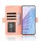  Xiaomi Redmi Note 14 4G Fodral Med Avtagbart Kortfack Rosa