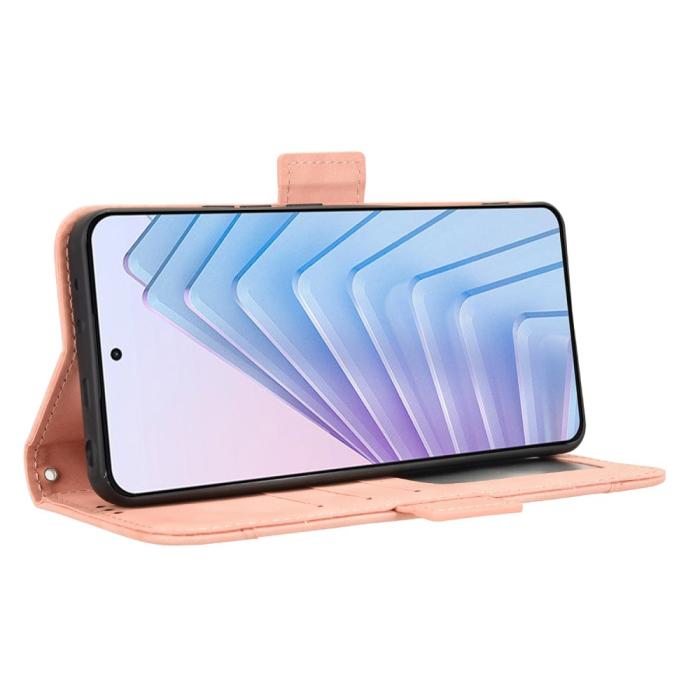 Bild 4,  Xiaomi Redmi Note 14 4G Fodral Med Avtagbart Kortfack Rosa