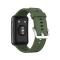  Silikon Armband För Huawei Watch Fit - Grön