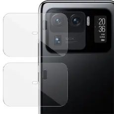 IMAK Xiaomi Mi 11 Ultra - IMAK 2-PACK Linsskydd I H&auml;rdat Glas