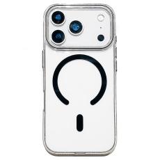  iPhone 17 Pro Max Skal MagSafe Transparent / Svart