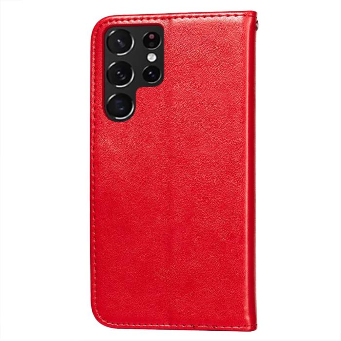 Bild 3,  Samsung Galaxy S22 Ultra Fodral Solid Röd