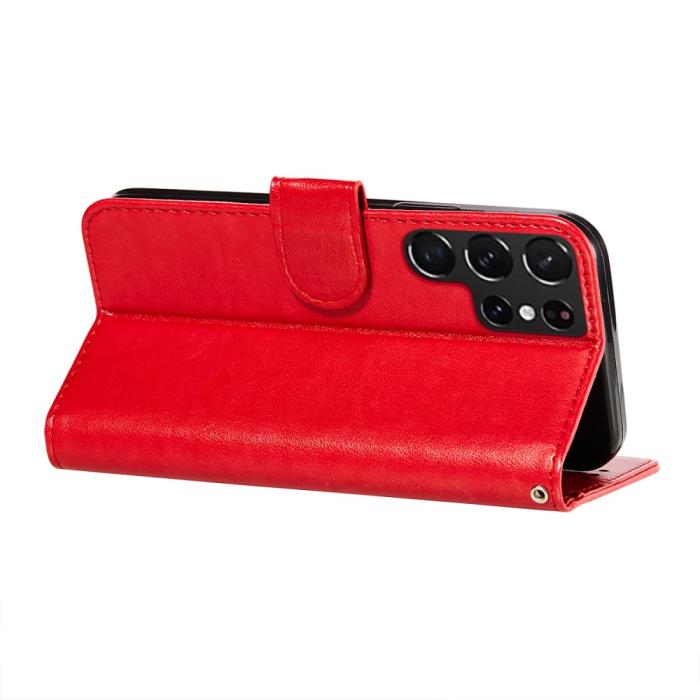 Bild 6,  Samsung Galaxy S22 Ultra Fodral Solid Röd
