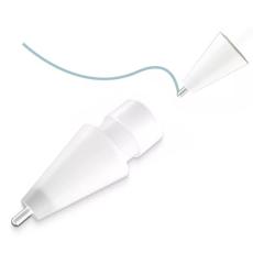  Apple Pencil 1/2 Metall Utbytesspets / Replacement Tip Vit