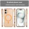  iPhone 16 Skal MagSafe Slim Matt Orange