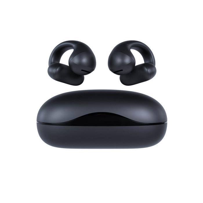 Bild 2, Happy Plugs Happy Plugs In-Ear Hörlurar Clip OWS True-Wireless Svart