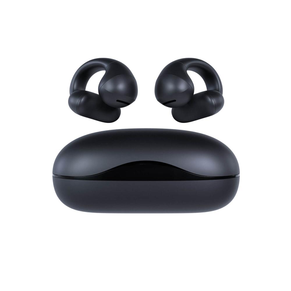 Happy Plugs Happy Plugs In-Ear Hörlurar Clip OWS True-Wireless Svart