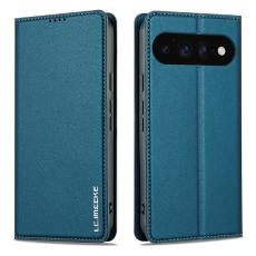 LC.IMEEKE LC.IMEEKE Google Pixel 11 Pro XL Fodral Flip L&auml;der Bl&aring;