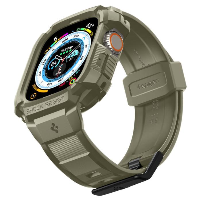 Bild 5, Spigen Spigen Apple Watch Ultra 49 mm Skal/Armband Rugged Armor 'Pro'